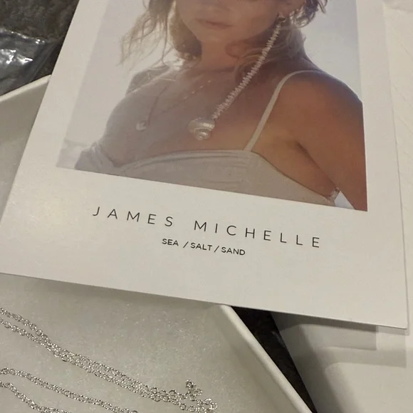 James Michelle Silver Boot Pendant Necklace - Picture 4 of 5